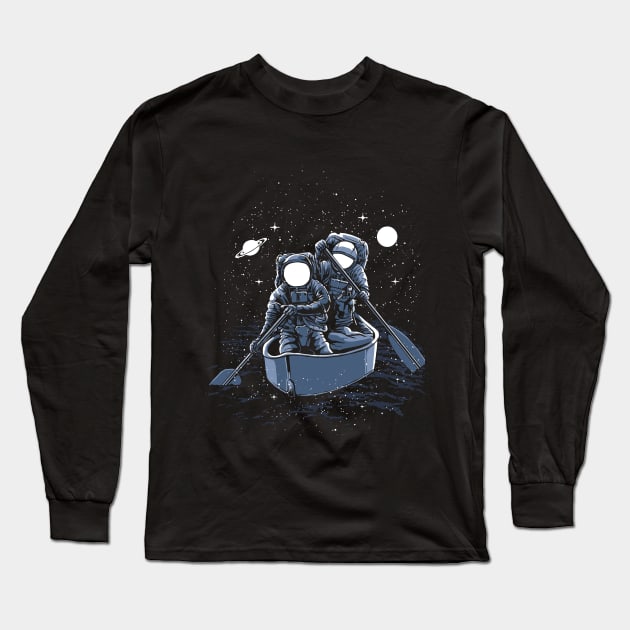 Explore the galaxy Long Sleeve T-Shirt by arintanala